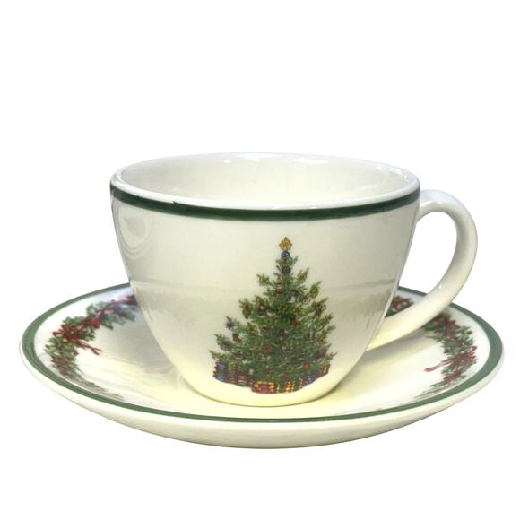 Christopher Radko Traditions Holiday Celebrations Dinnerware 4-PC Place Setting - Picture 5 of 10